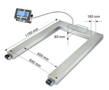 Laden Sie das Bild in den Galerie-Viewer, IoT-Line Palettenwaage KERN UXC 1.5T-4M