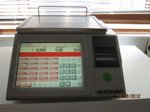 BIZERBA CE II 100 Touch-Auszeichnungswaage - gebraucht
